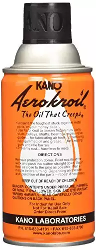 Kano Aerokroil Penetrating Oil, 10 oz. aerosol (AEROKROIL)
