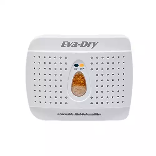 Eva-Dry Wireless Mini Dehumidifier, White (E-333)