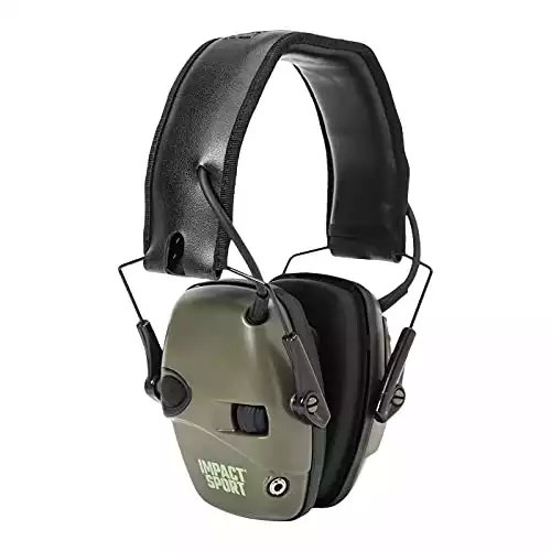 Howard Leight Impact Sport Sound Amplification Electronic Shooting Earmuffs