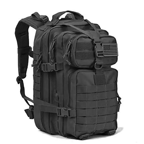 REEBOW GEAR Military Tactical Assault Pack Backpack Army Backpacks Black