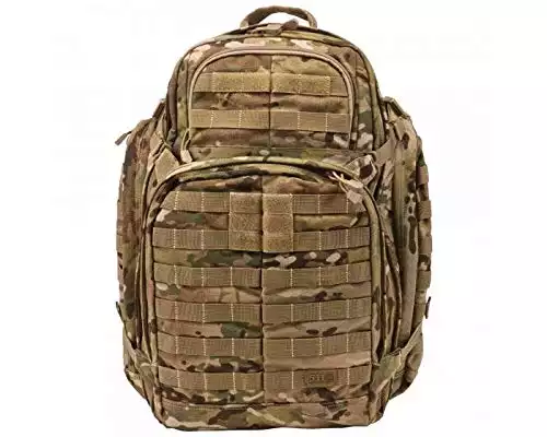 5.11 Tactical  RUSH72 Military Backpack, Molle Bag Rucksack Pack, 55 Liter Large