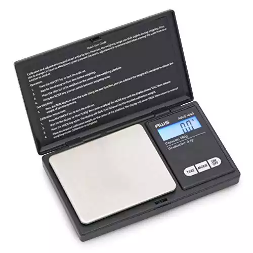 American Weigh Scales AWS Series Digital Pocket Weight Scale