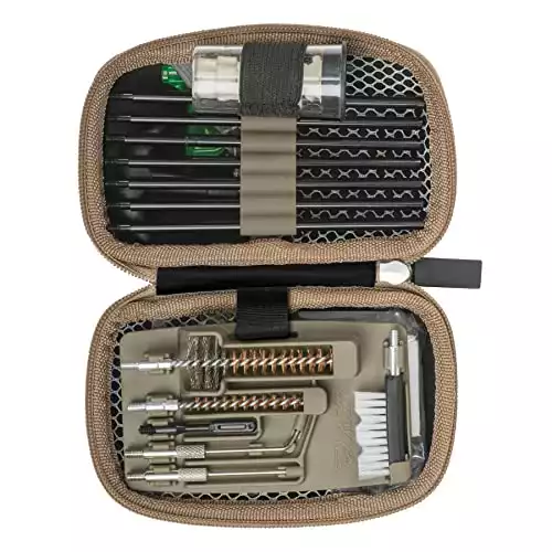 Real Avid Gun Boss .223-.224 – Compact, Tactical Cleaning Kit for Modern Sporting Firearms Chambered in .22-.224 Caliber Family; Rifle Cleaning Kit Including Specialized Chamber Cleaning Supplies