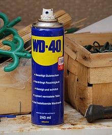 WD40 for gun