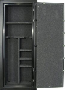 professional looking interior of a safe with proper lining